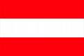 Roto-weiß-rote Streifen Österreich